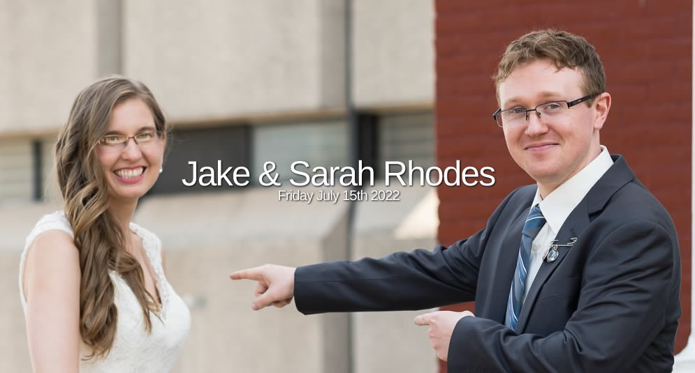 Jake and Sarah's Wedding – The Sequel!